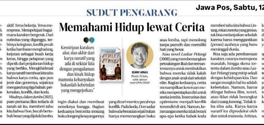  Memahami Hidup Lewat Cerita